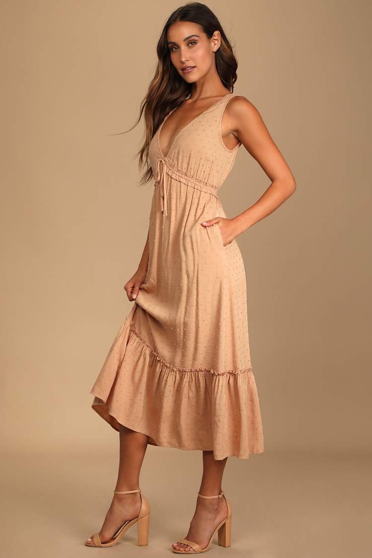 strapless open back dress Princess Era Strapless Mini Dress Baby Pink main image 1