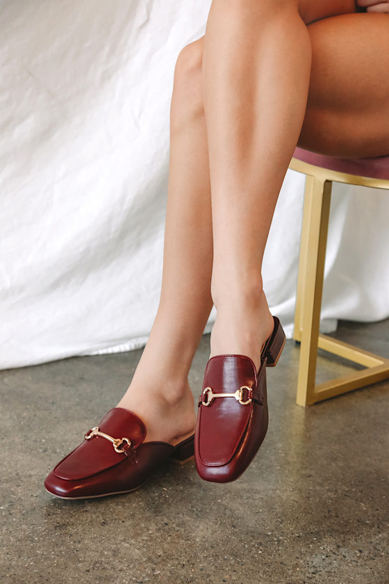 Bloom - Liliana Loafer - Burgundy main image 0