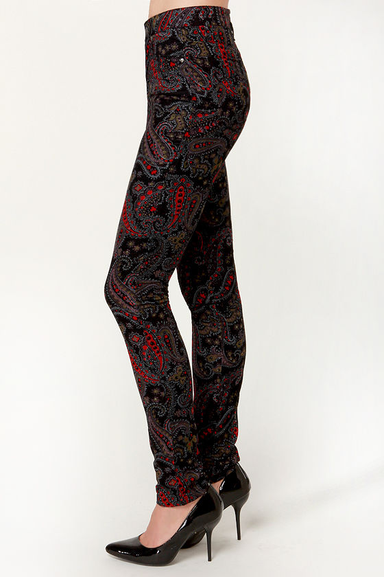 high waisted corduroy pants