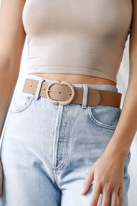 taupe belt