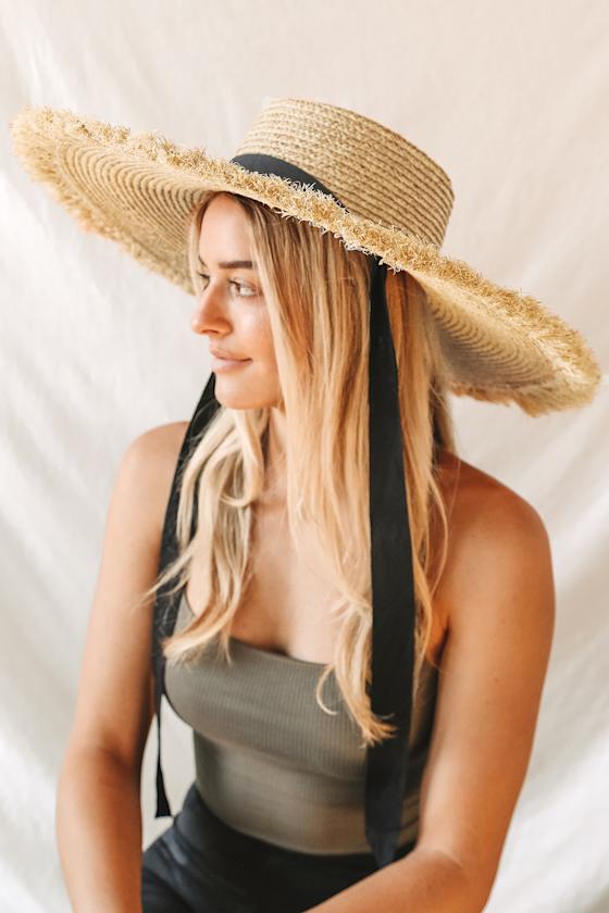 Sun Hat - Straw Hat - Wide Brim Hat 
