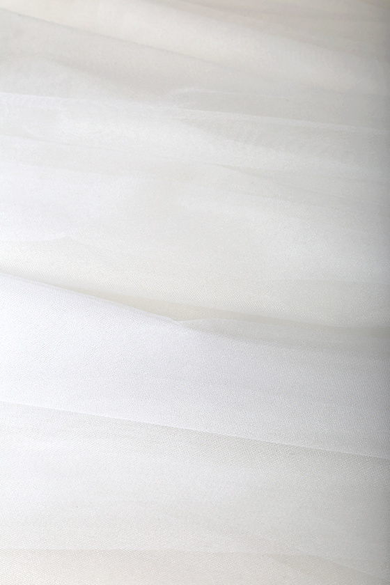 White Tulle Veil - Tulle Wedding Veil - Tulle Bridal Veil - Image 5
