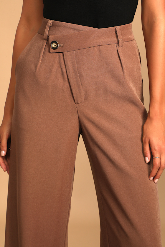 Sade Brown Trouser Pants 1