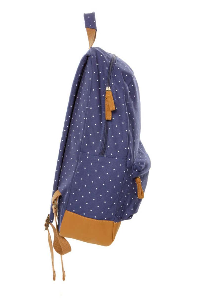 Volcom Supply and Demand Backpack - Blue Backpack - Polka  display picture 3
