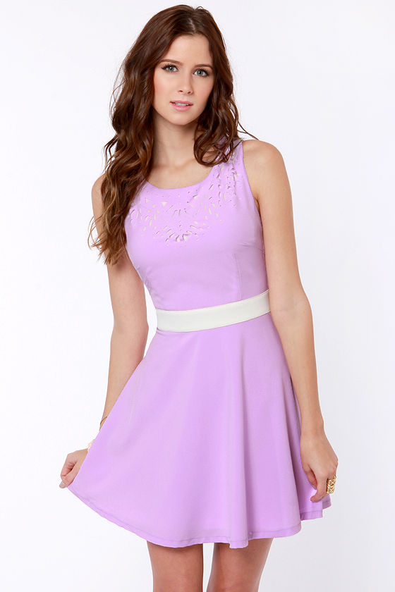 light purple easter dress