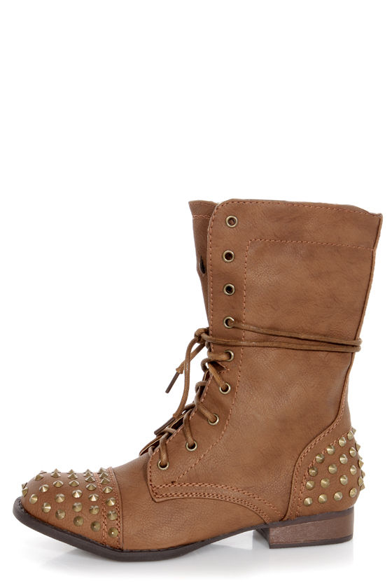 Chestnut sales combat boots