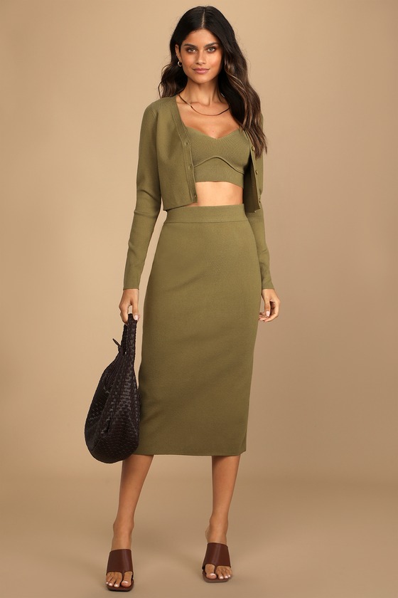 lulus olive green dress