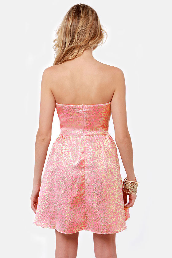 ON COURT Gold Dress - Pro (Velcro) (Women's)