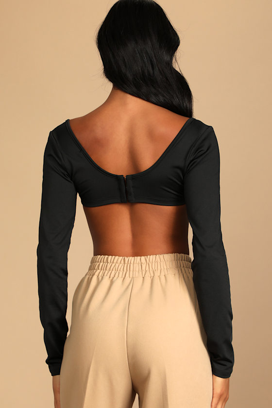 underwire bra top long sleeve