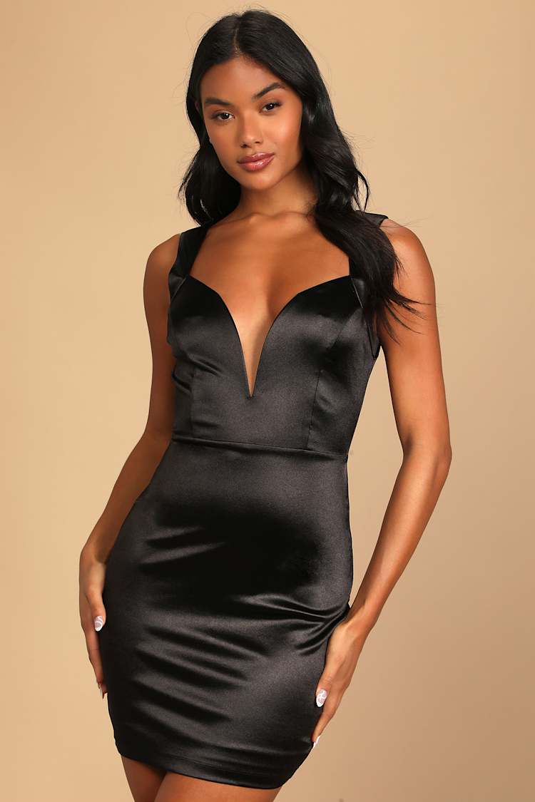 sexy bodycon satin dress Pink Satin Split Sexy Bodycon Maxi Party Dress With Straps, Pink / L