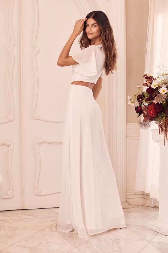 Garden Bliss White Cutout Maxi Dress 7
