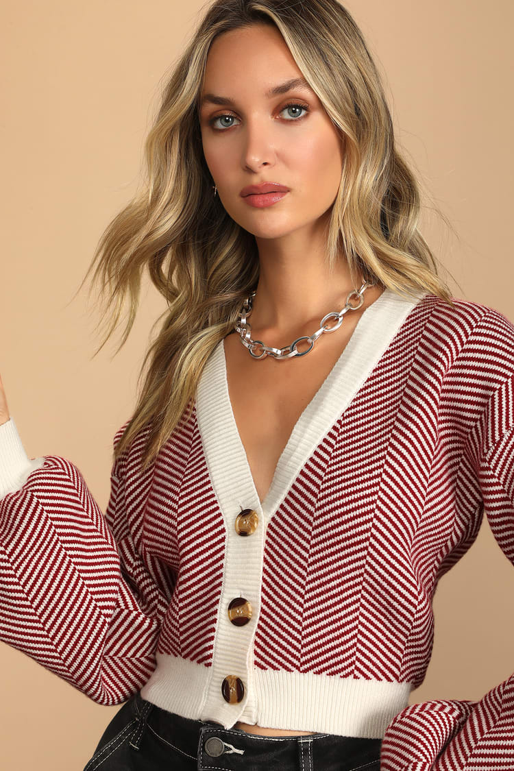 Chunky Stripes Cardigan - Women - Ready-to-Wear