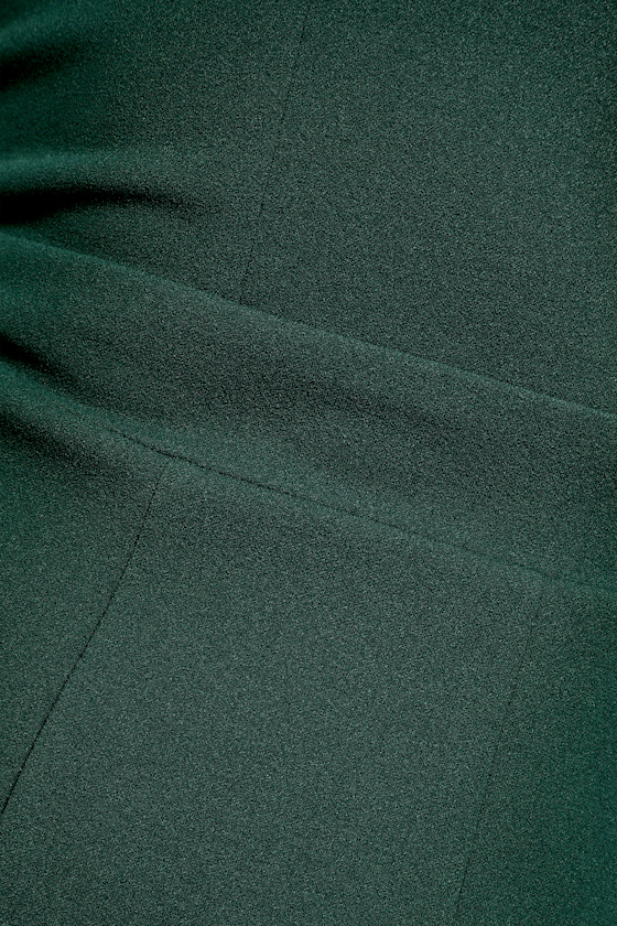 Celebrating Romance Emerald Green Long Sleeve Wide-Leg Jumpsuit - thumbnail 5