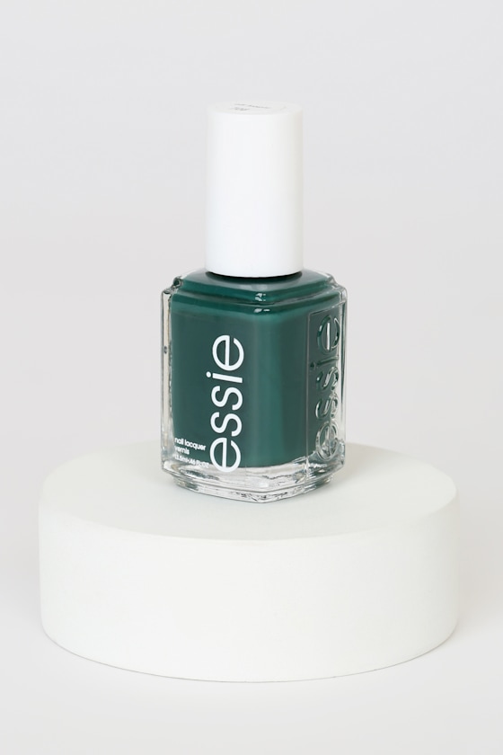essie 706 Off Tropic Green Nail Polish Glossy Nail Polish Lulus