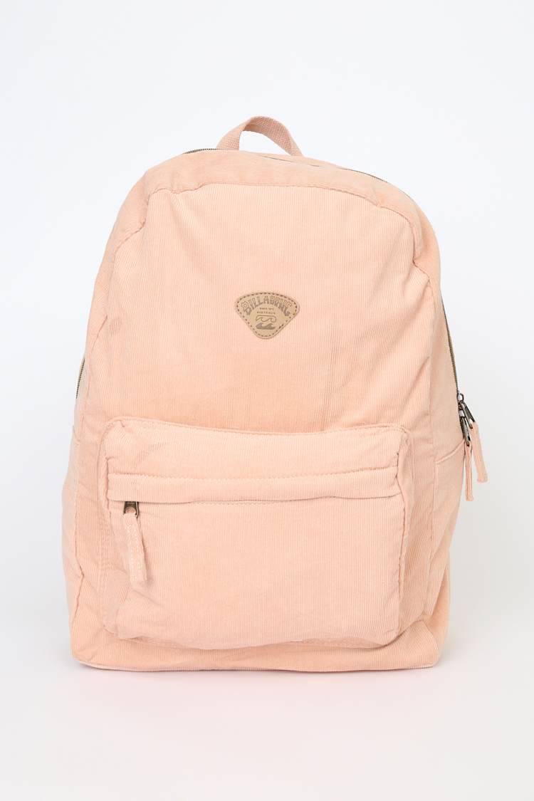 Billabong Schools Out - Blush Backpack - Corduroy Backpack  display picture 1