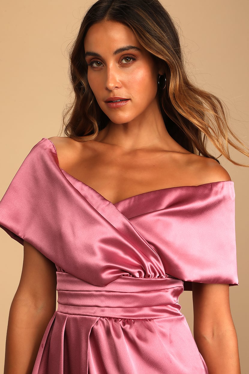 8+ Pink Dress Satin