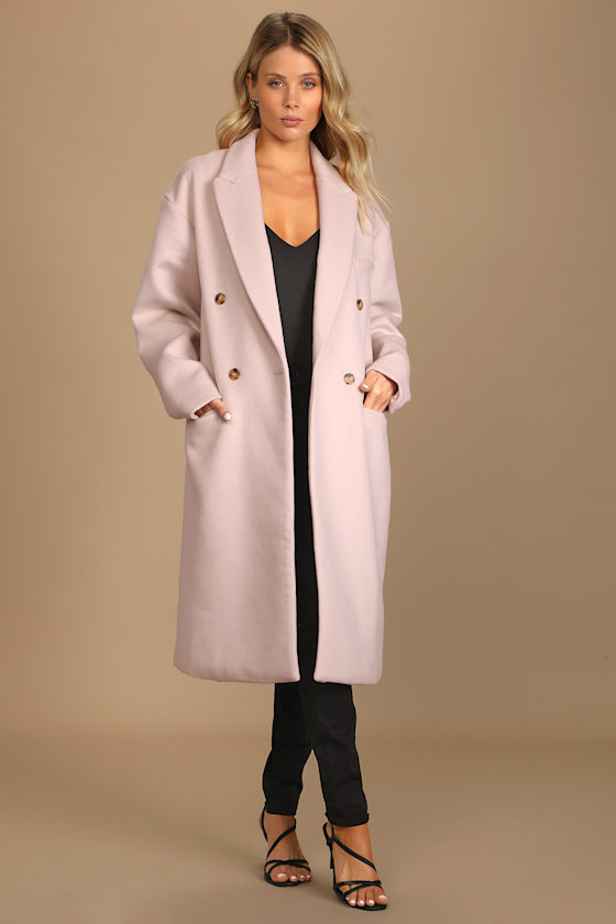 Cozy On By Light Pink Coat 1