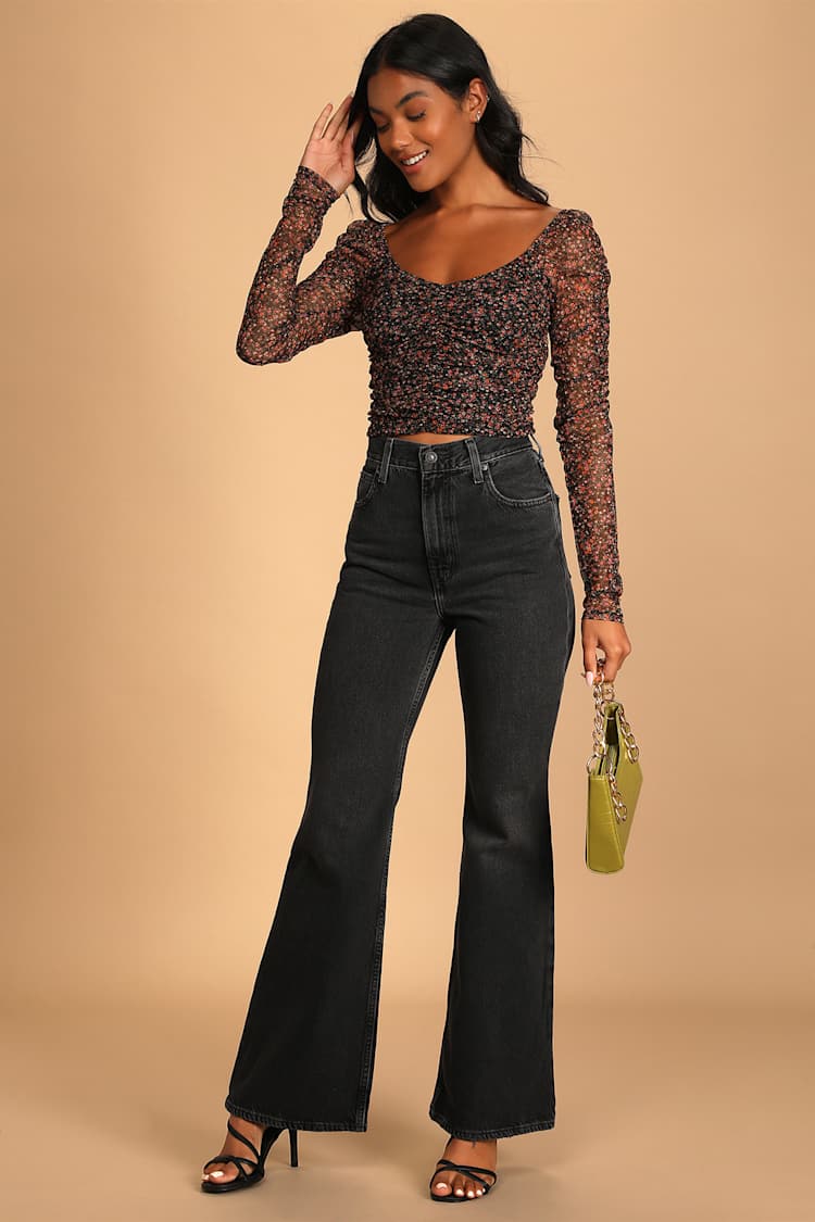 levi's 70s high flare
