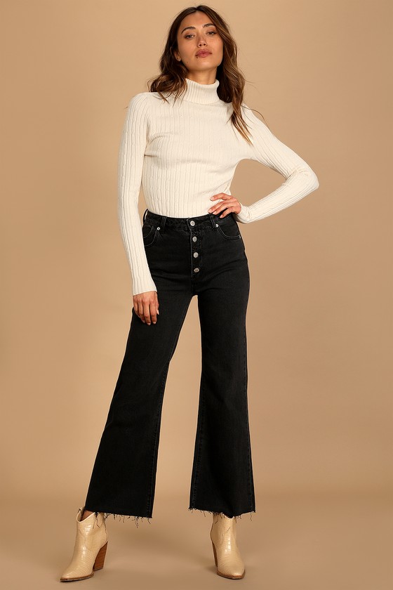 eastcoast crop flare cindy blue