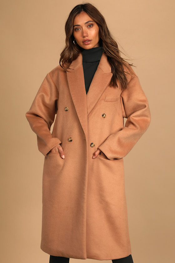 Cozy On By Camel Coat 3