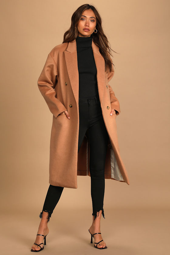 Cozy On By Camel Coat 4