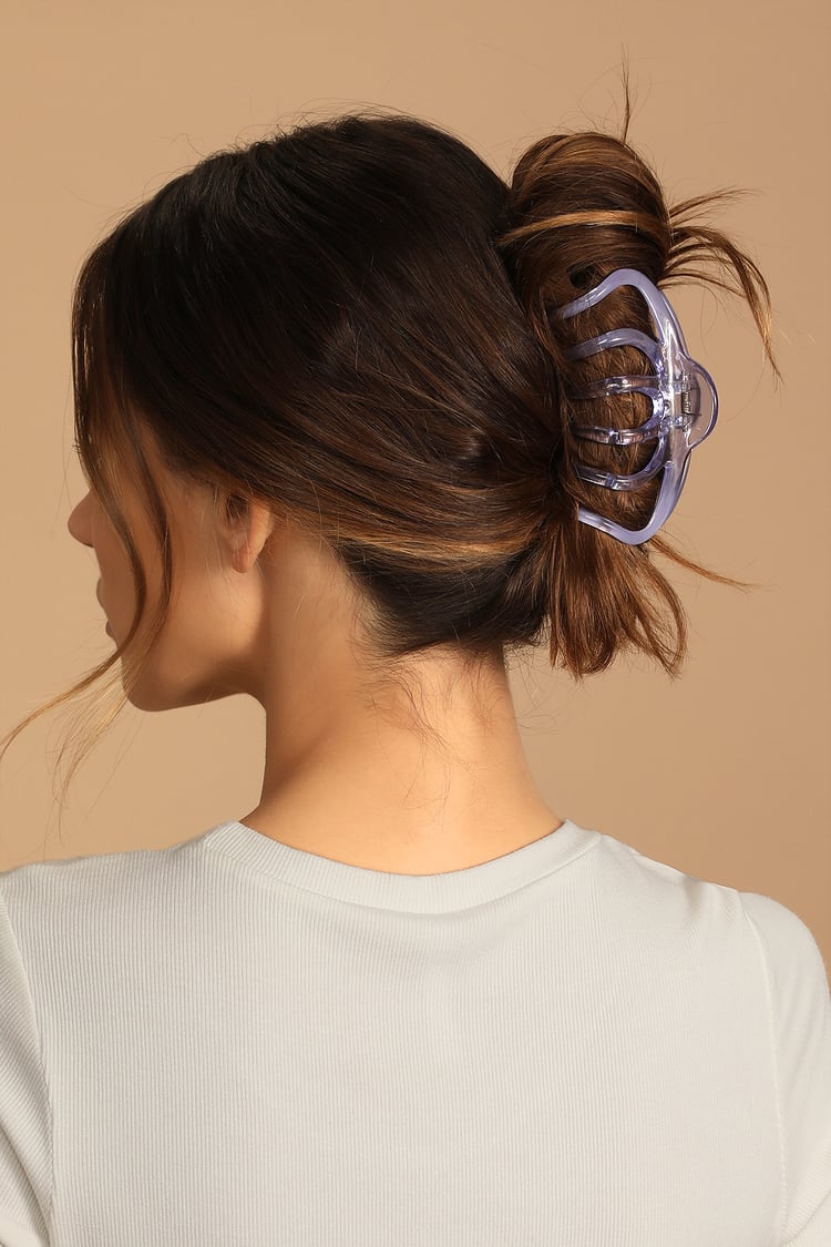 Lavender Claw Hair - Claw Clip - Octopus Clip - Jaw Clip - Lulus Lavender Claw Hair - Claw Clip - Octopus Clip - Jaw Clip - Lulus