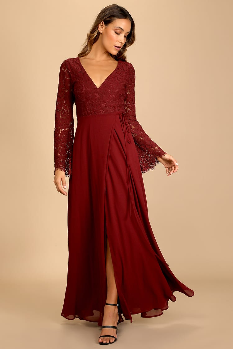 Introduction to Burgundy Lace Dresses