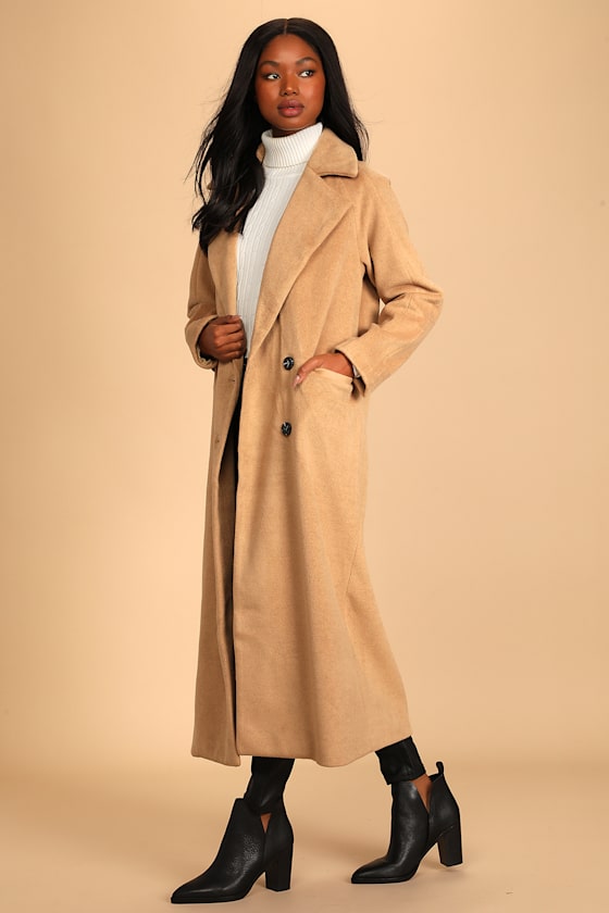 4TH & RECKLESS Dotty Coat - Tan Trench Coat - Women's Coats - Lulus