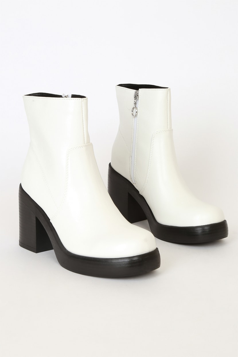 topshop arctic low ankle boots