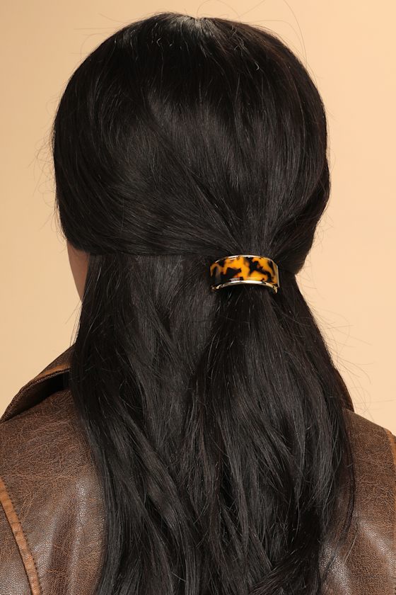 Tortoise Ponytail Holder Ponytail Elastic Band Cuff Hair Cuff Lulus