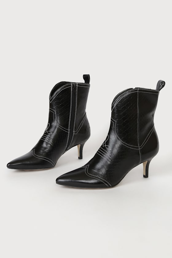 Matisse Aubrey Black Leather - Pointed 