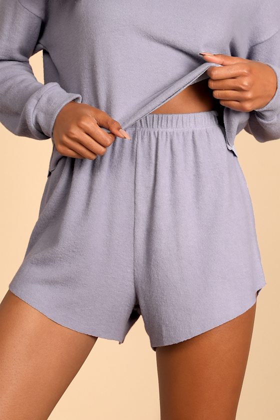 In Your Dreams Dusty Purple Long Sleeve Pajama Set 13