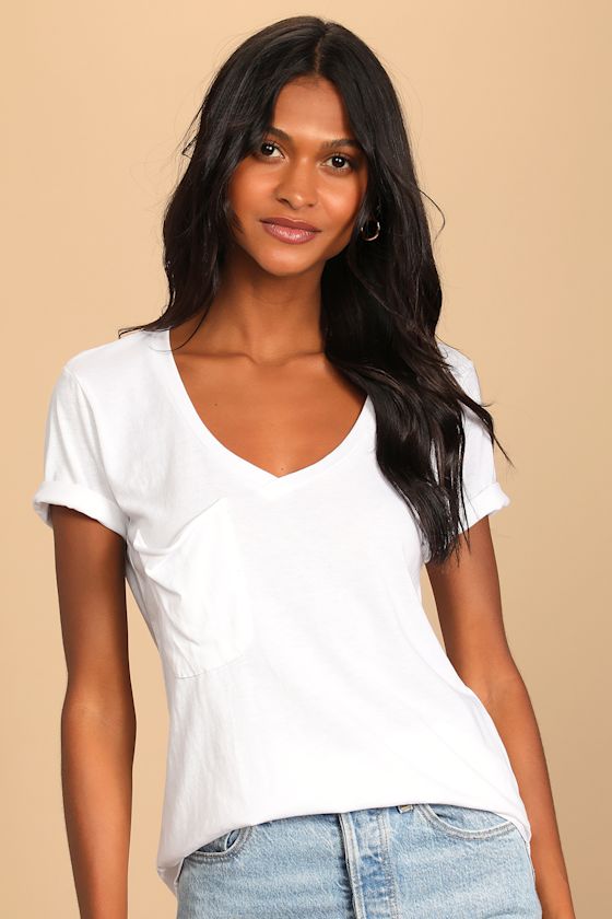 Pleasant Surprise White Tee 9