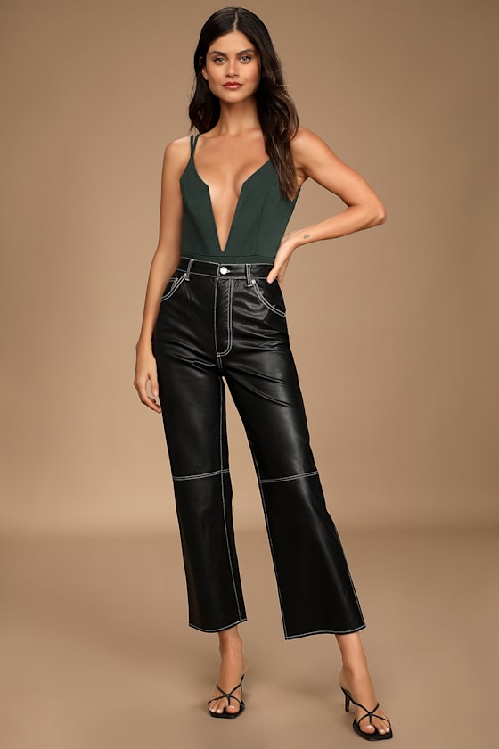 Ready To Take The Plunge Emerald Green Bodysuit 5