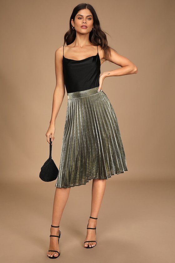 Women Shiny Midi Skirt Faux Silk Half Dress Satin Fishtail Solid Office  Elegant | eBay