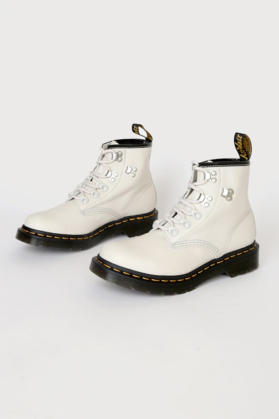 101 Bone Virginia Leather Ankle Boots 2
