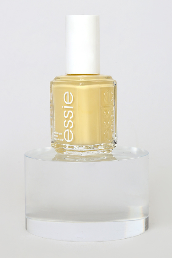 All Fun & Games Pale Yellow Nail Enamel 4