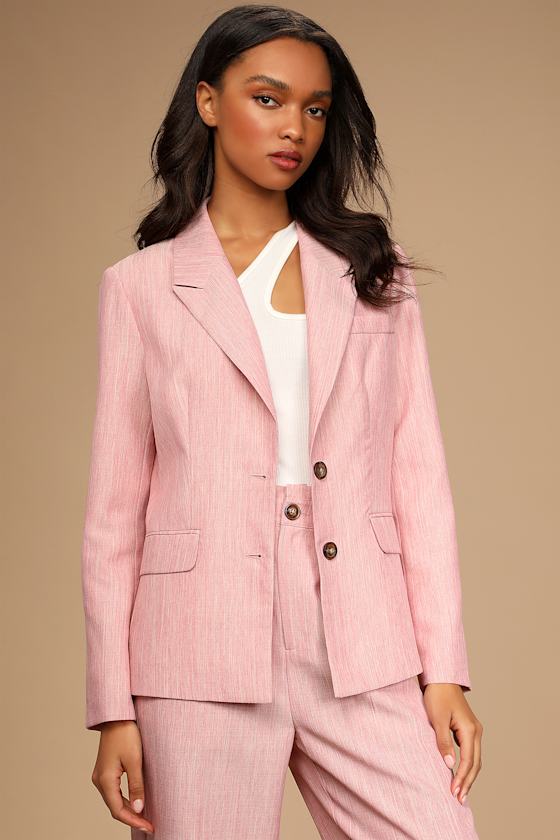 Taking Charge Pink Blazer 4