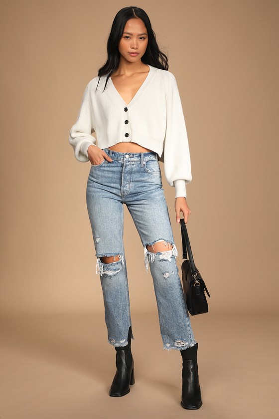 tapered baggy boyfriend jeans