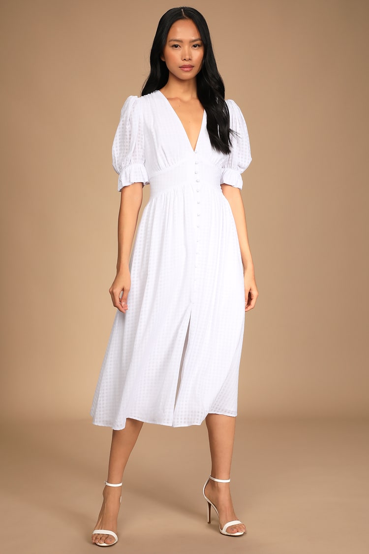 white dress button up
