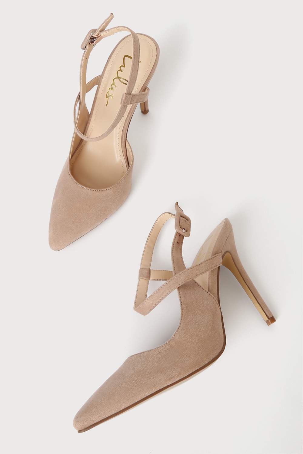Jenlove Light Nude Pointed-Toe Pumps