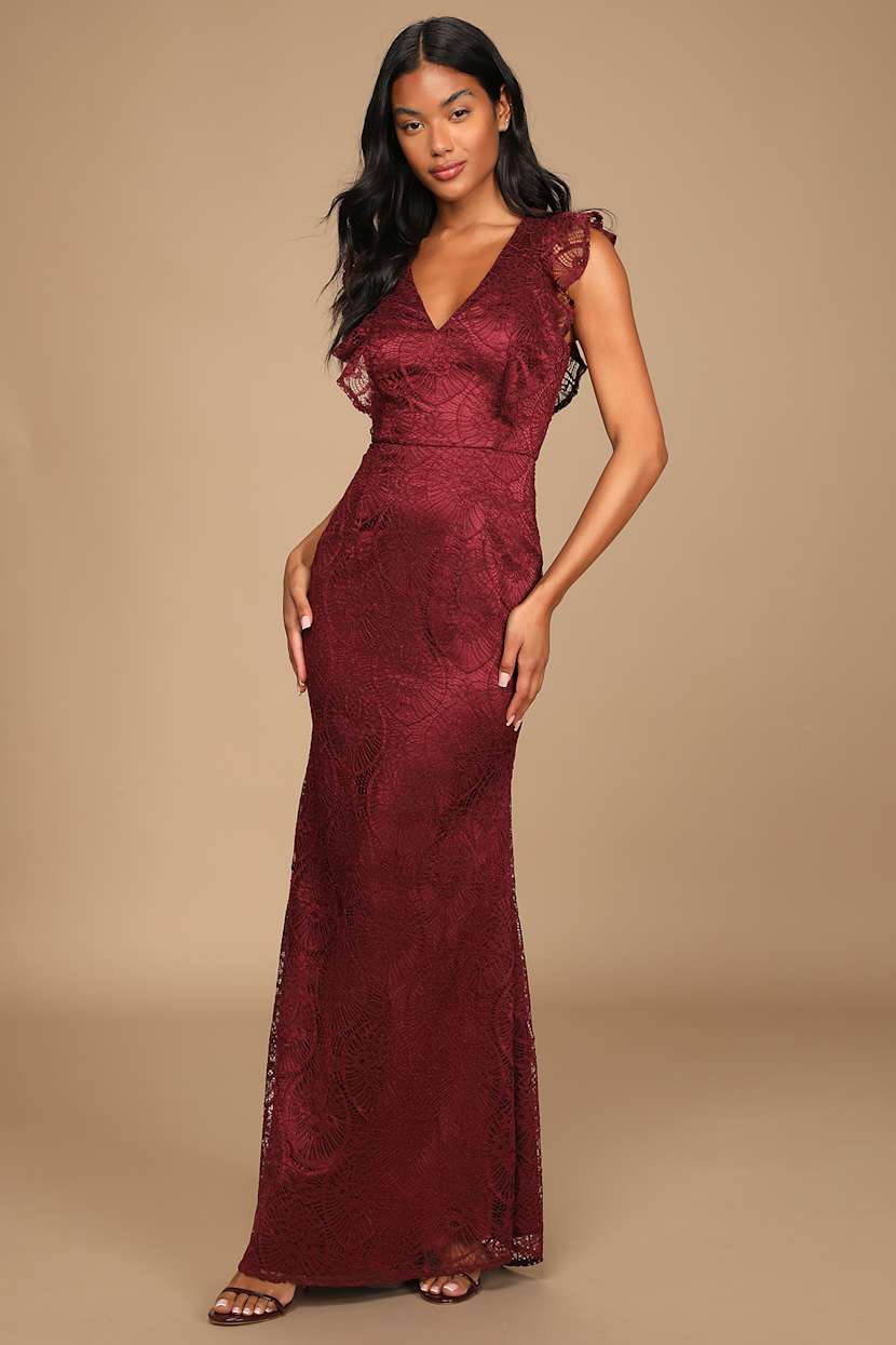 chinese dress ladies Lace Sweetheart Corset Mermaid Dresses main image 0
