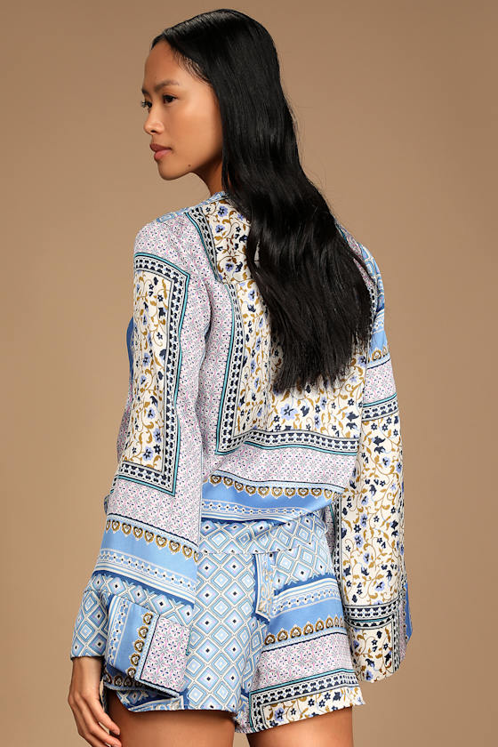 EBT72371: LT BLUE/IVORY/PINK 2