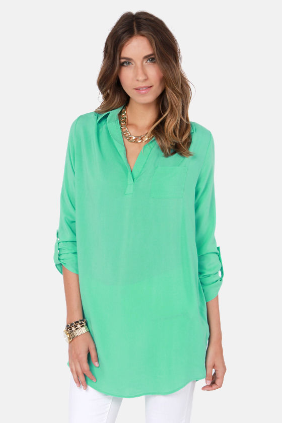 green tunic green tunic