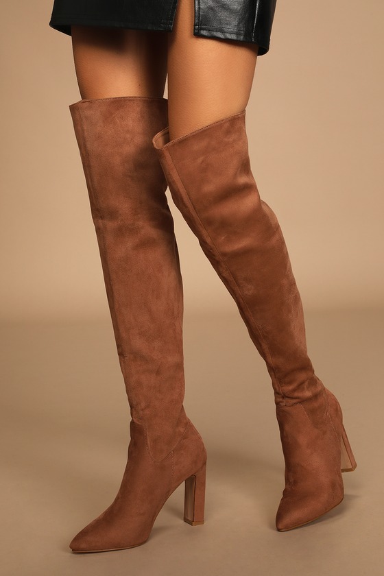 tan suede otk boots