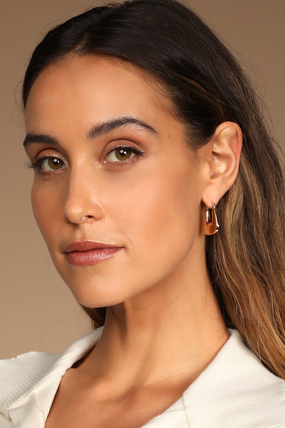 Good Luck 18KT Gold Earrings 1