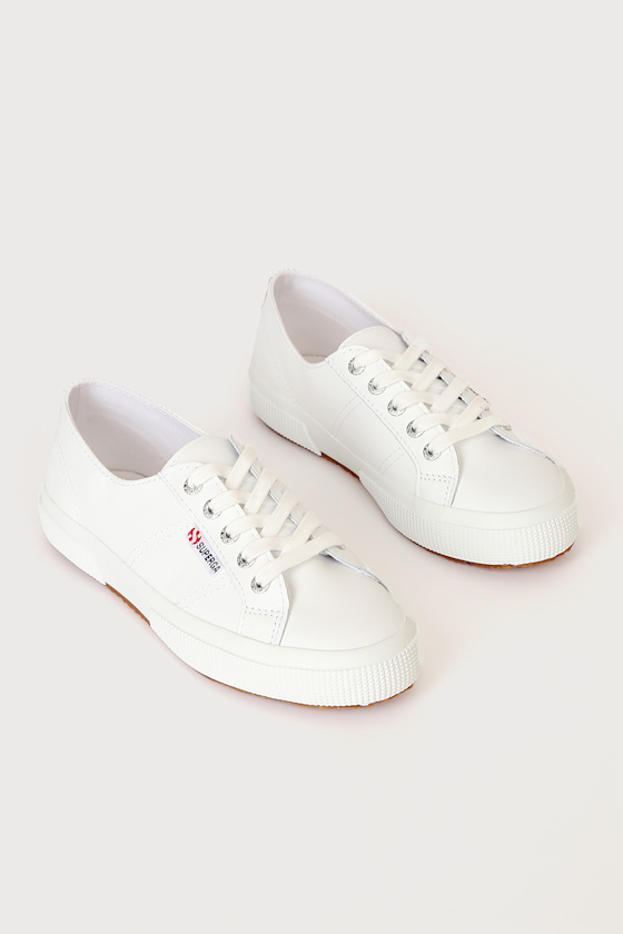 2750 NAPLNG COTU White Leather Sneakers 2