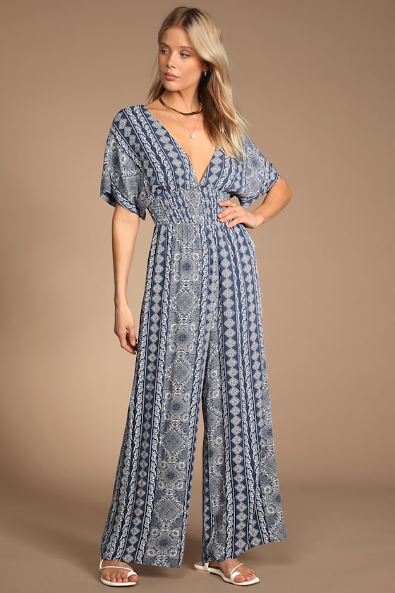 Jumpsuit - Wide-Leg Jumpsuit - Lulus