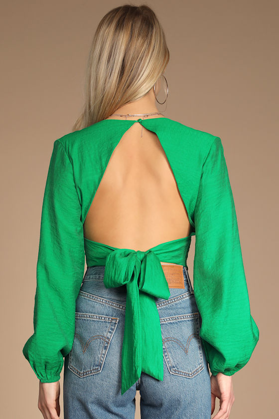 Backless Crop Top 