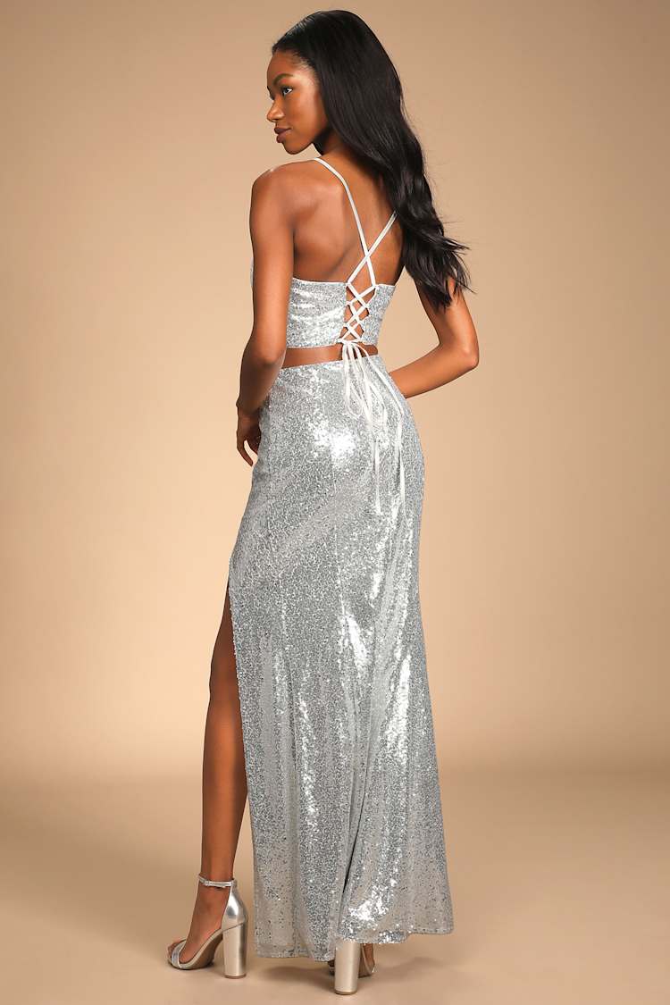sequin second look dress Second Look Bridal Dresses | Reception & After-Party Styles